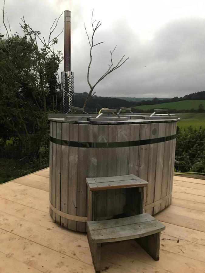 Norwell View Farm Glamping With Hot Tubs 호텔 바스 외부 사진